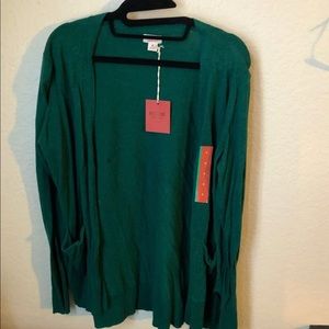 Green Cardigan